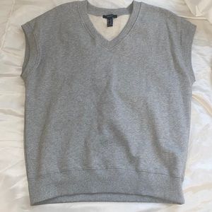 Forever 21 grey sweater vest